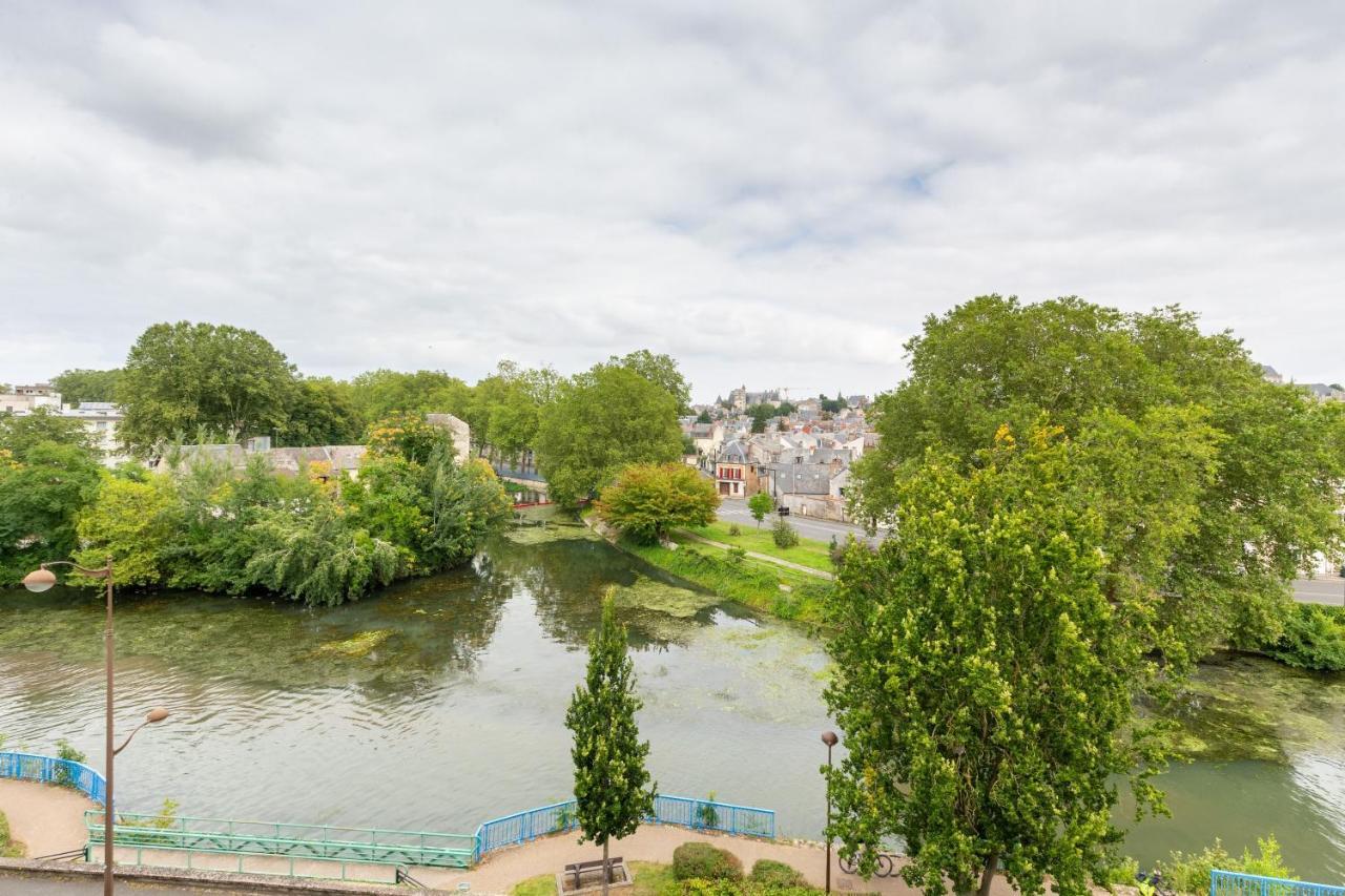 Appart T3 Bien Situe A Bourges + Wifi Eksteriør billede